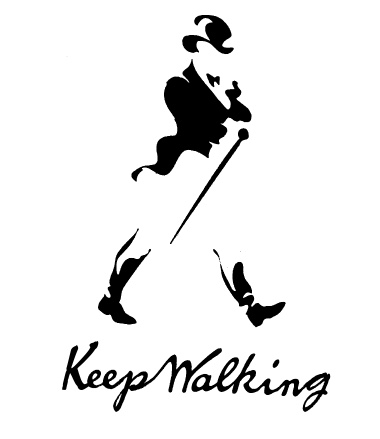 Just keep walking! logo