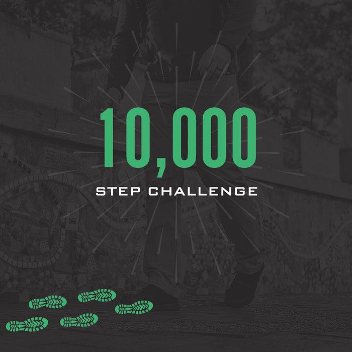 10,000 Step Groups Challenge logo